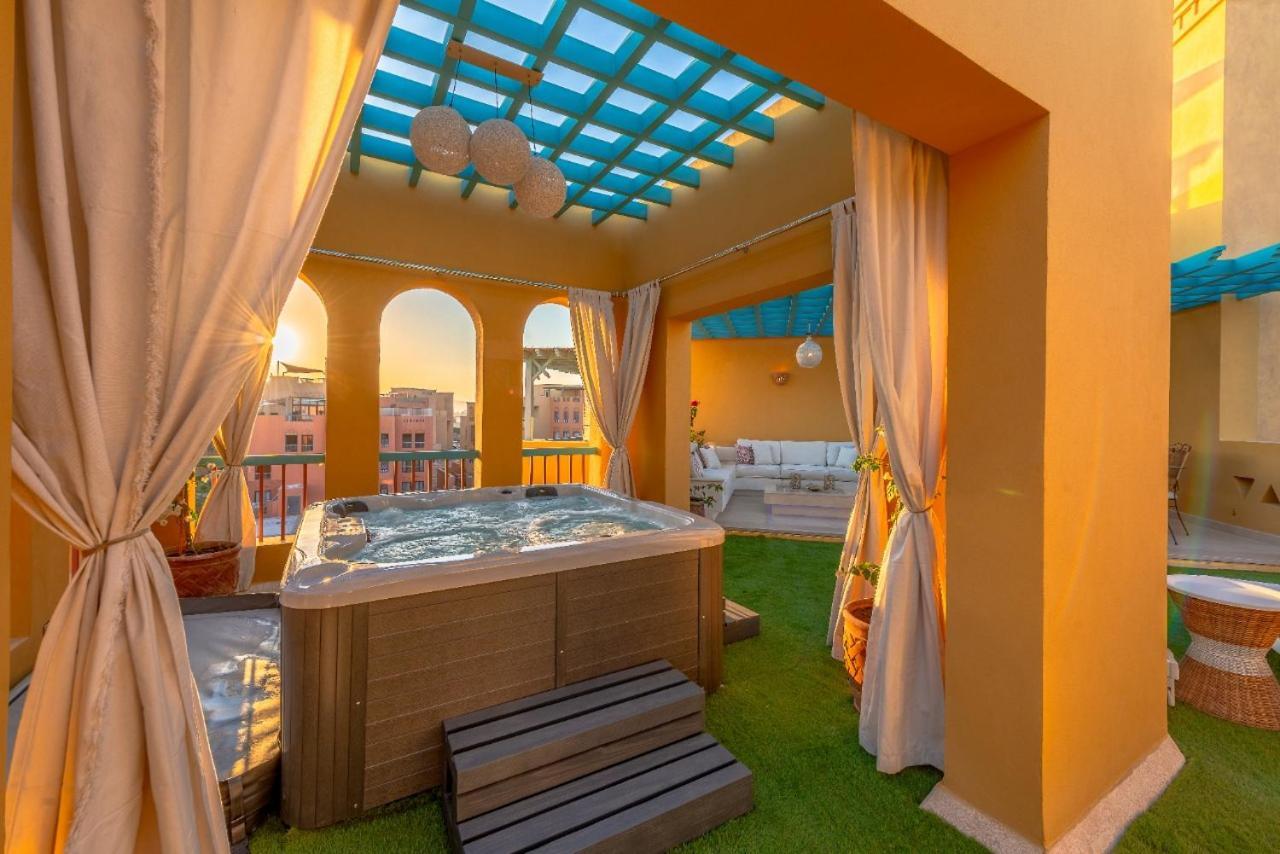 Heated Jacuzzi 2Br Apartment On Yacht View Hurghada Extérieur photo